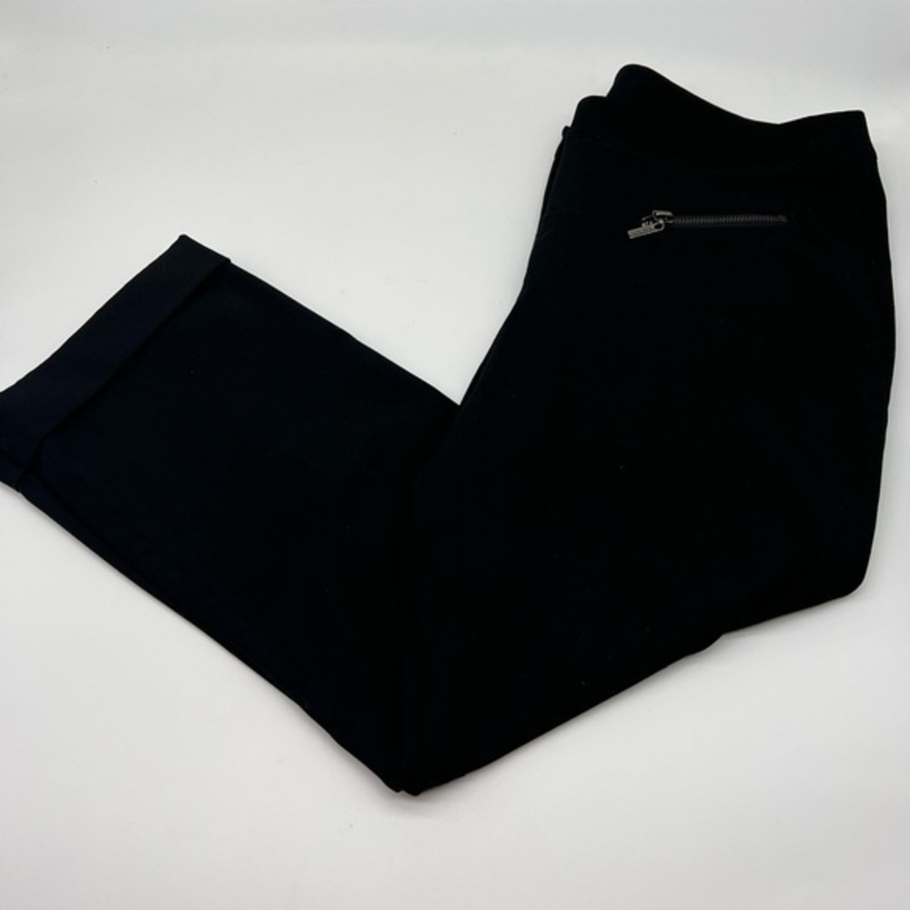 Bisou Bisou black stretch capris size 8